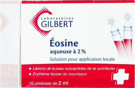 EOSINE AQUEUSE 2% GILBERT 2ML x10